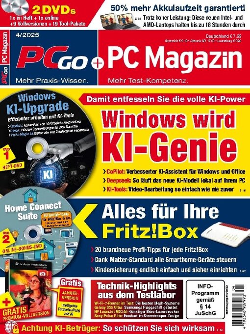 Title details for PC Magazin/PCgo by Weka Media Publishing GmbH - Available